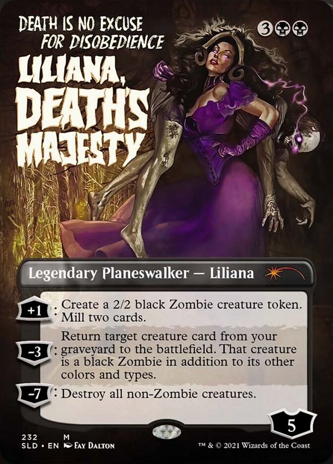 Liliana, Death's Majesty [Secret Lair Drop Series] | Tabernacle Games
