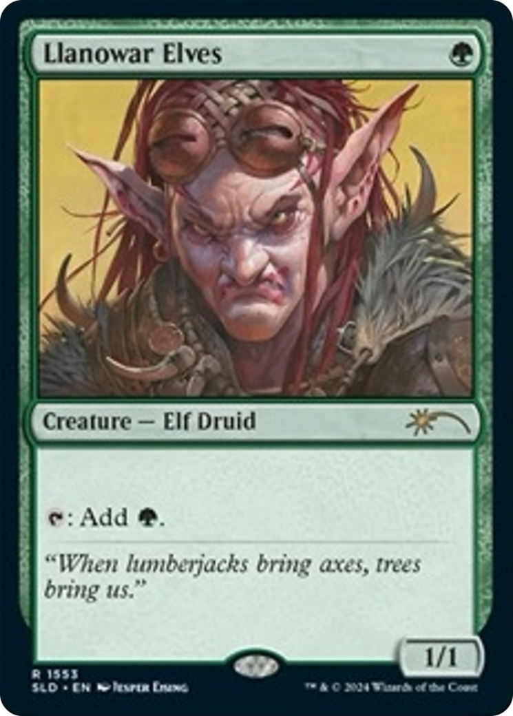 Llanowar Elves (1553) [Secret Lair Drop Series] | Tabernacle Games