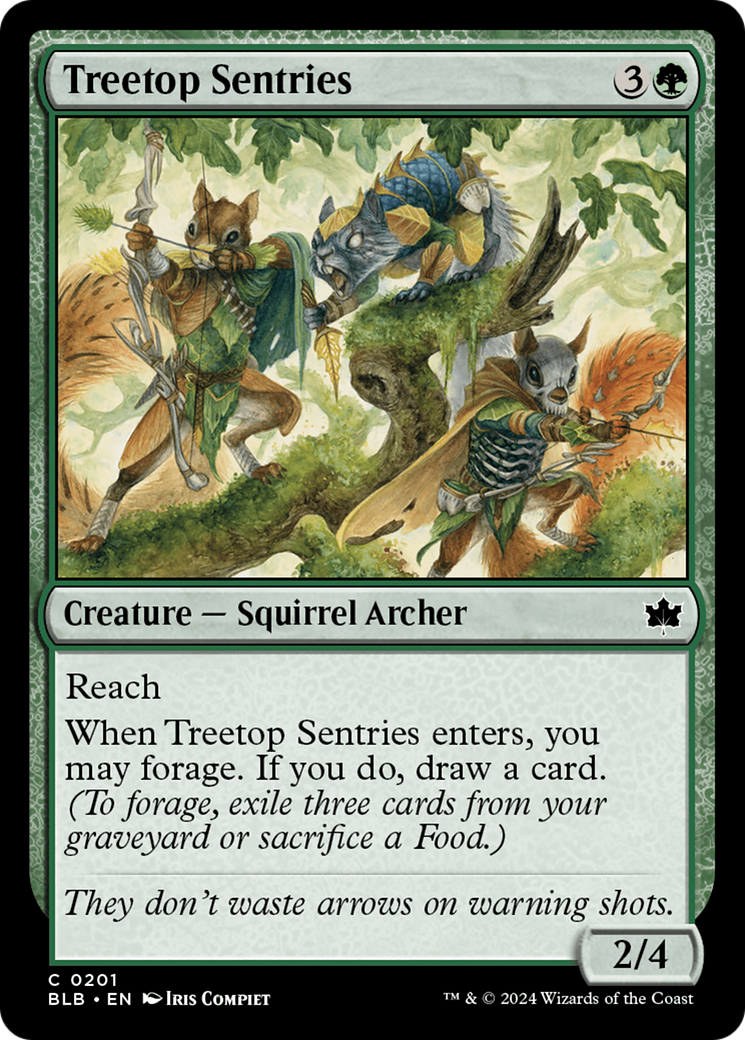 Treetop Sentries [Bloomburrow] | Tabernacle Games