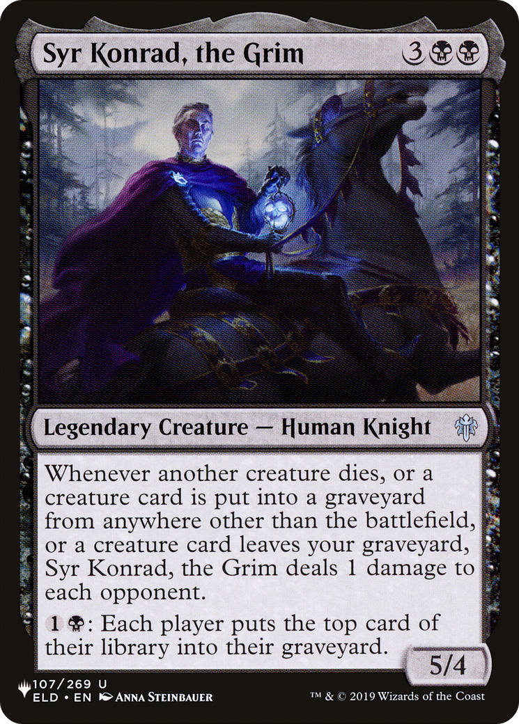 Syr Konrad, the Grim [The List] | Tabernacle Games
