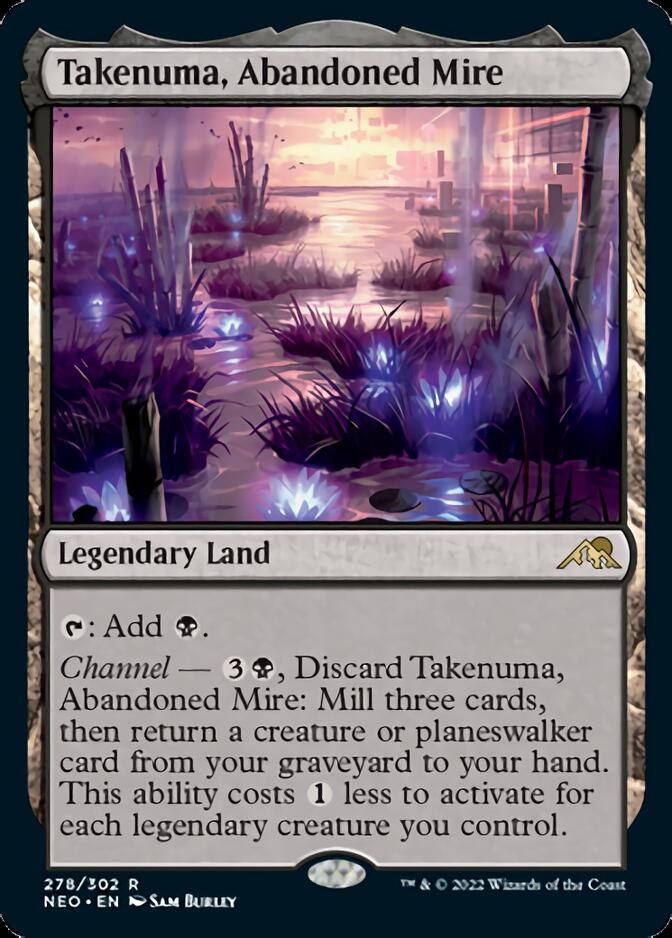 Takenuma, Abandoned Mire [Kamigawa: Neon Dynasty] | Tabernacle Games