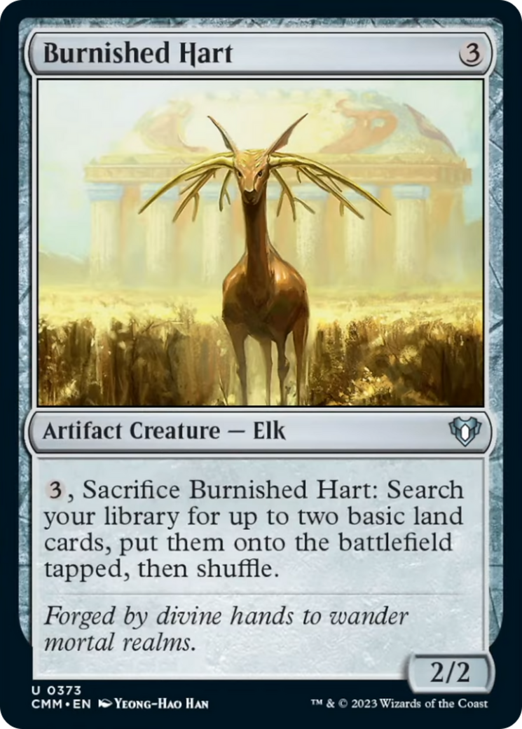 Burnished Hart [Commander Masters] | Tabernacle Games