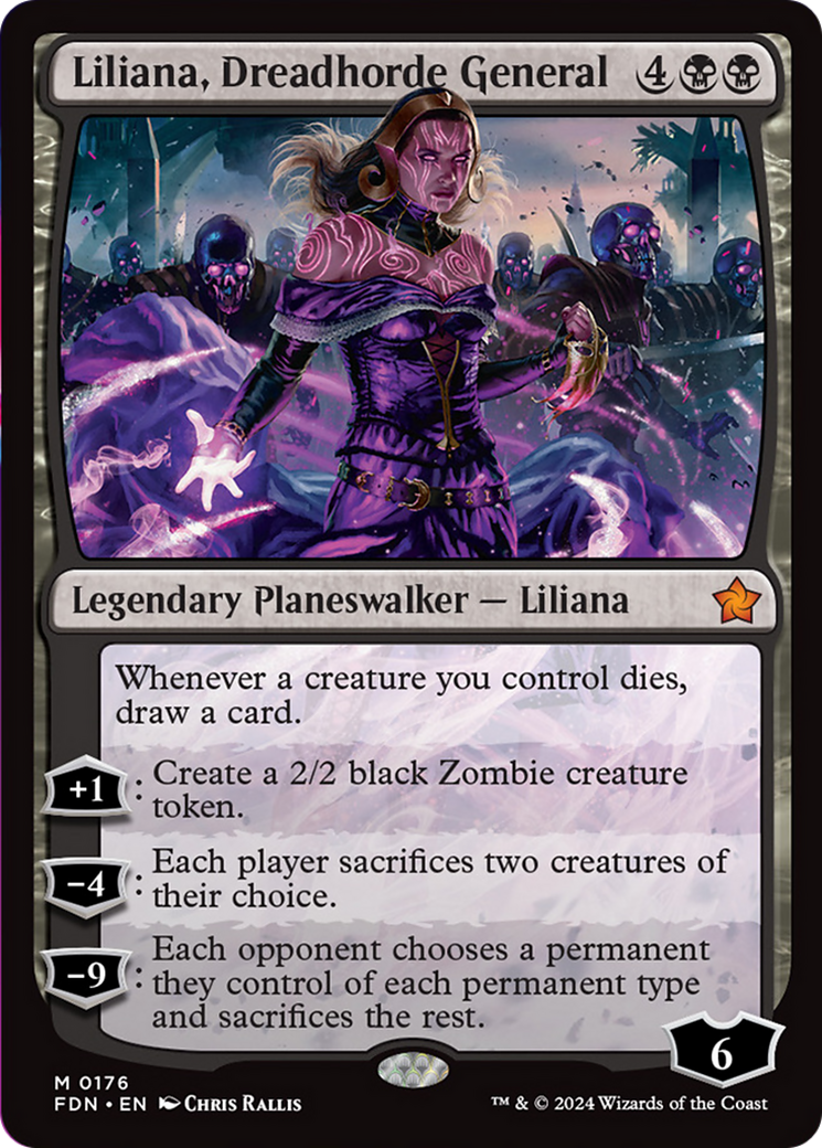 Liliana, Dreadhorde General [Foundations] | Tabernacle Games