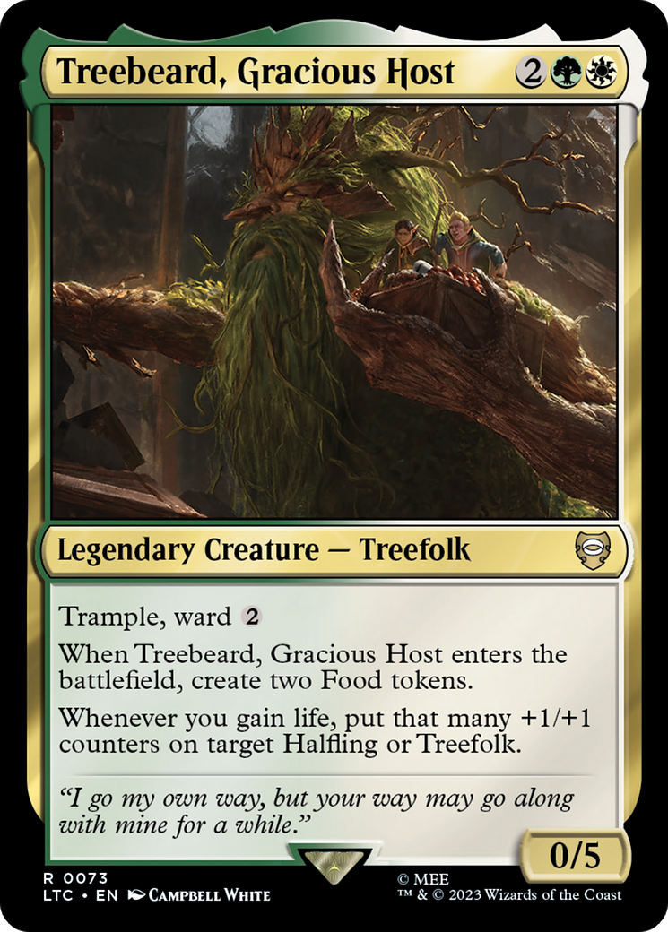 Treebeard, Gracious Host [The Lord of the Rings: Tales of Middle-Earth Commander] | Tabernacle Games