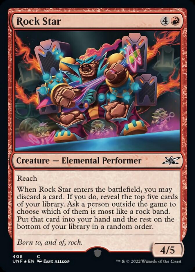 Rock Star (Galaxy Foil) [Unfinity] | Tabernacle Games