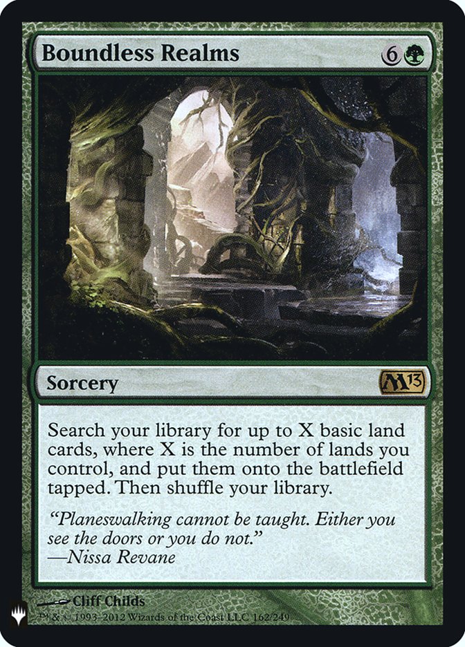 Boundless Realms [Mystery Booster] | Tabernacle Games