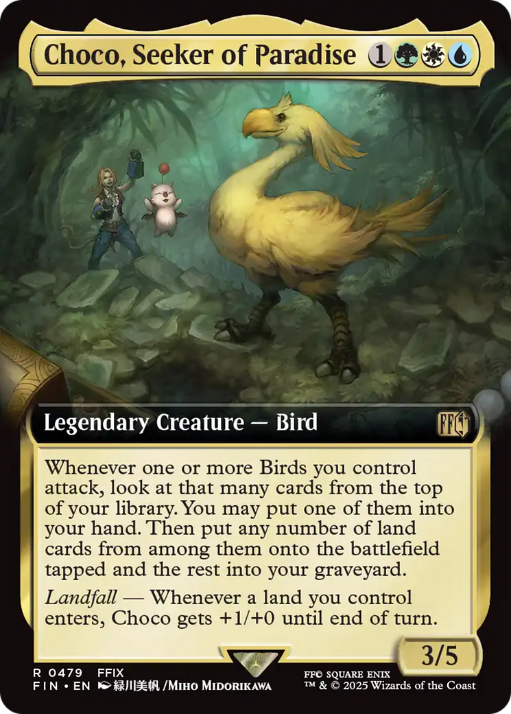 Choco, Seeker of Paradise (Extended Art) [FINAL FANTASY] | Tabernacle Games