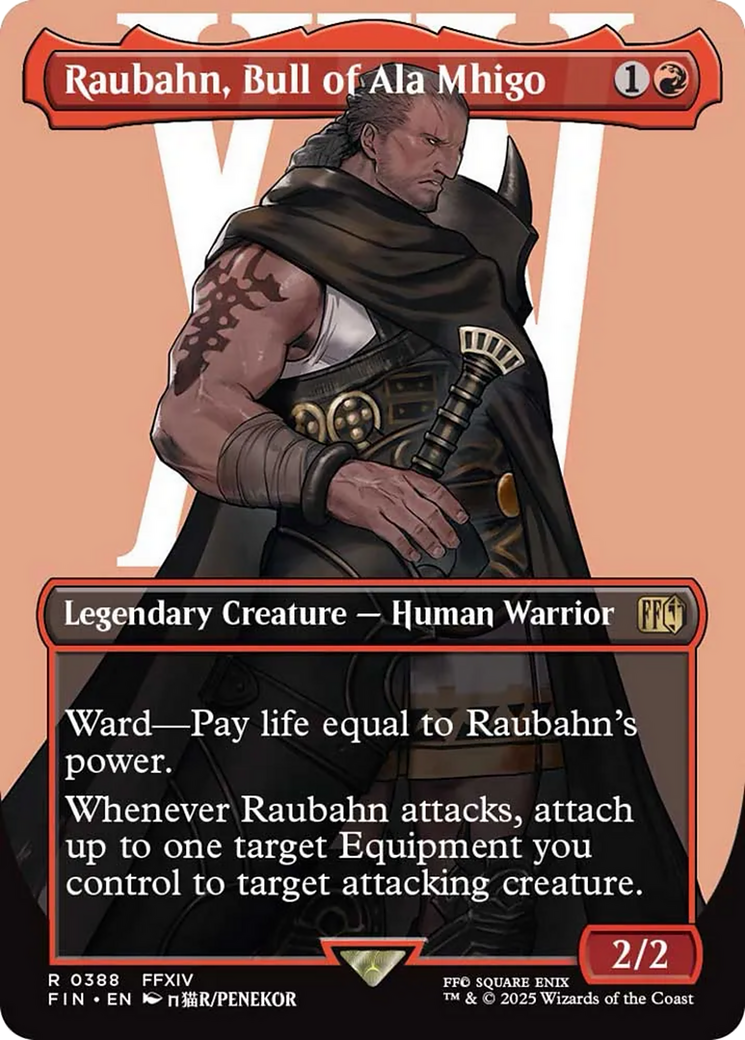 Raubahn, Bull of Ala Mhigo (Borderless) [FINAL FANTASY] | Tabernacle Games