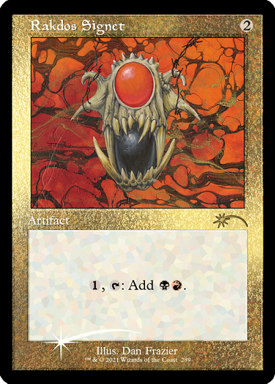 Rakdos Signet (Retro) (Foil Etched) [Secret Lair Drop Series] | Tabernacle Games