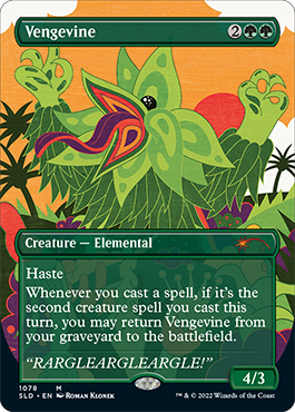 Vengevine (Borderless) [Secret Lair Drop Series] | Tabernacle Games