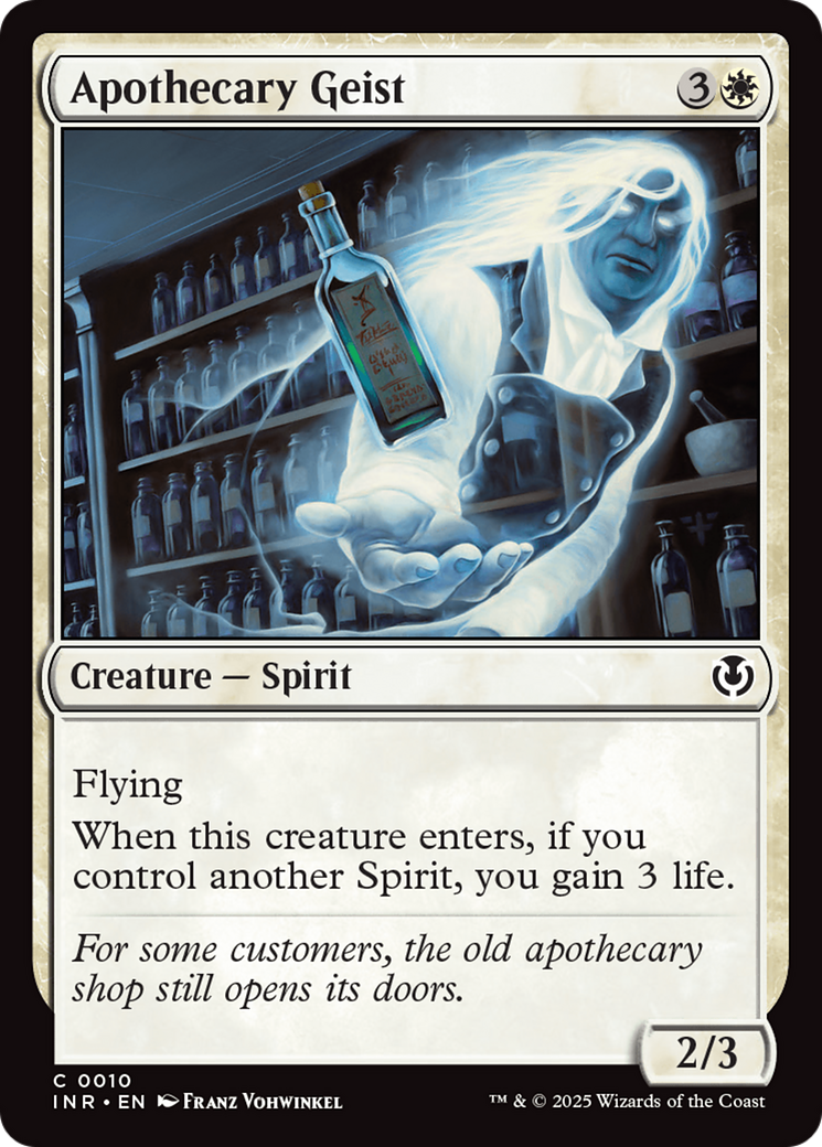 Apothecary Geist [Innistrad Remastered] | Tabernacle Games