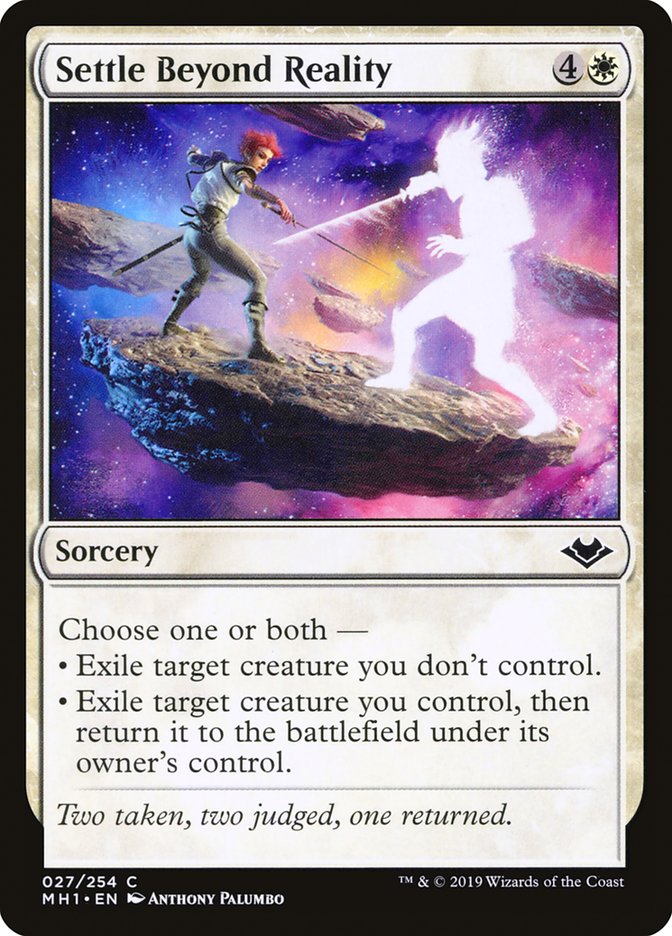 Settle Beyond Reality [Modern Horizons] | Tabernacle Games
