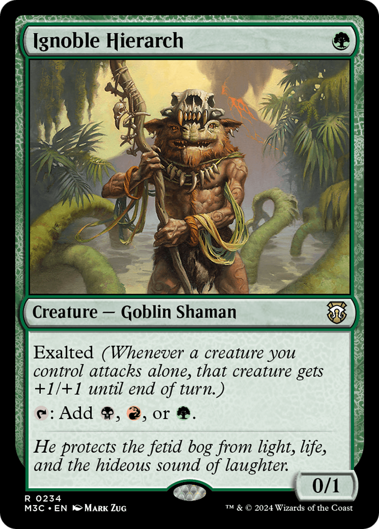 Ignoble Hierarch [Modern Horizons 3 Commander] | Tabernacle Games