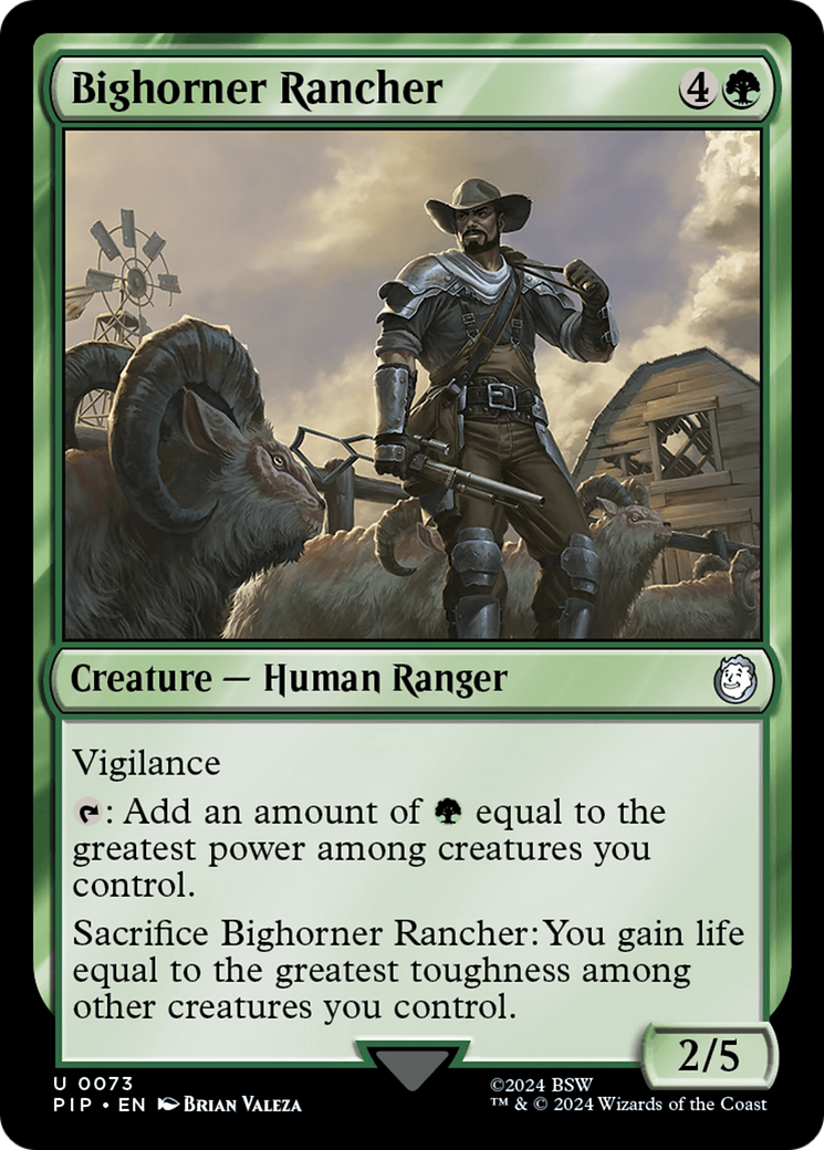 Bighorner Rancher [Fallout] | Tabernacle Games