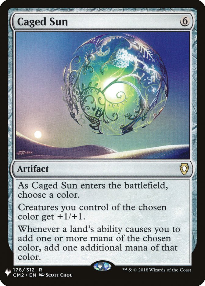 Caged Sun [Mystery Booster] | Tabernacle Games
