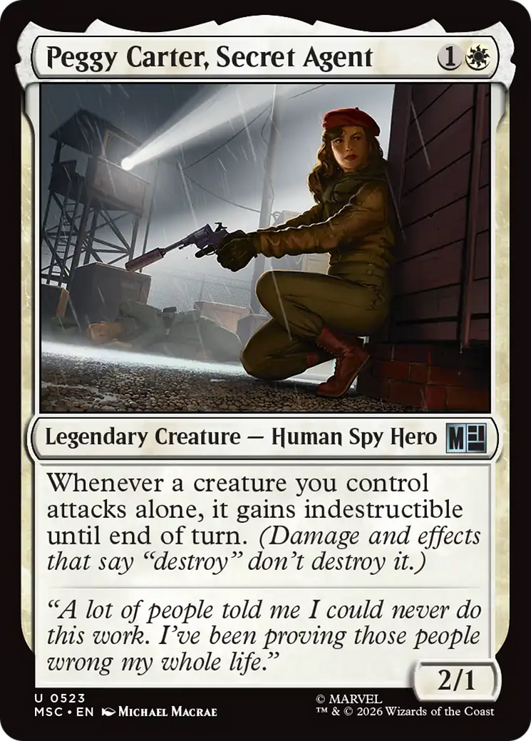 Peggy Carter, Secret Agent [Marvel Super Heroes Commander] | Tabernacle Games