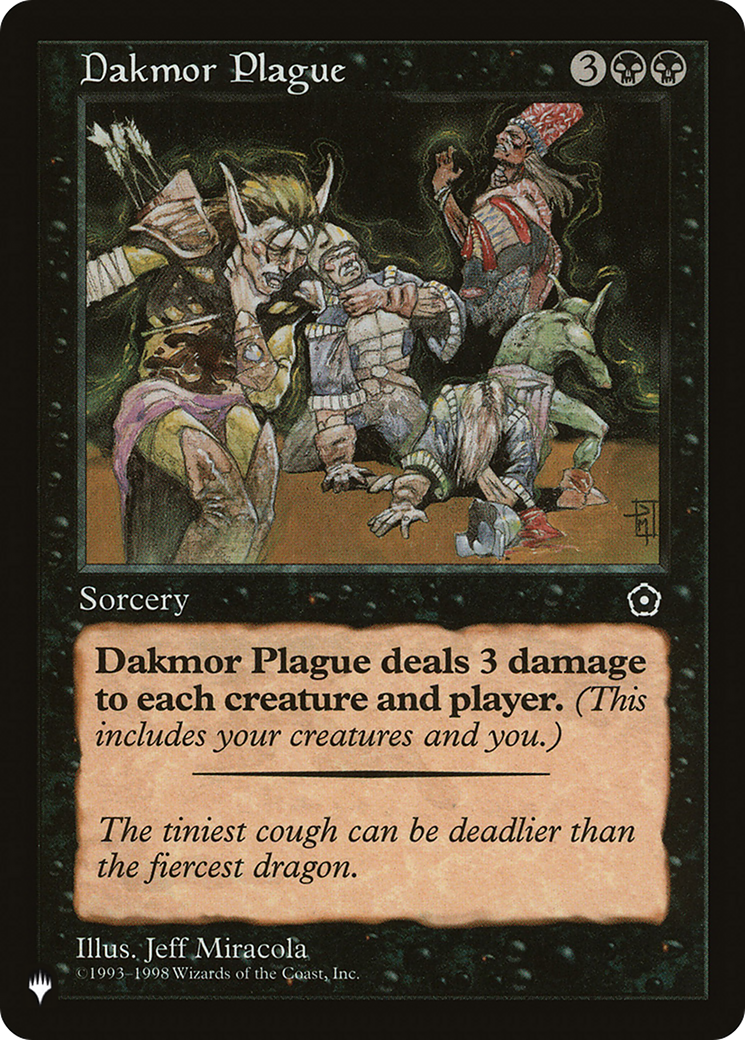 Dakmor Plague [The List Reprints] | Tabernacle Games