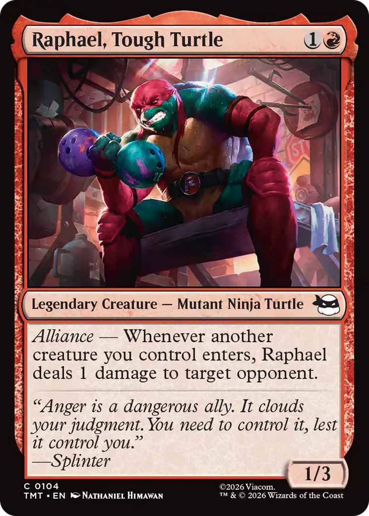 Raphael, Tough Turtle [Teenage Mutant Ninja Turtles] | Tabernacle Games