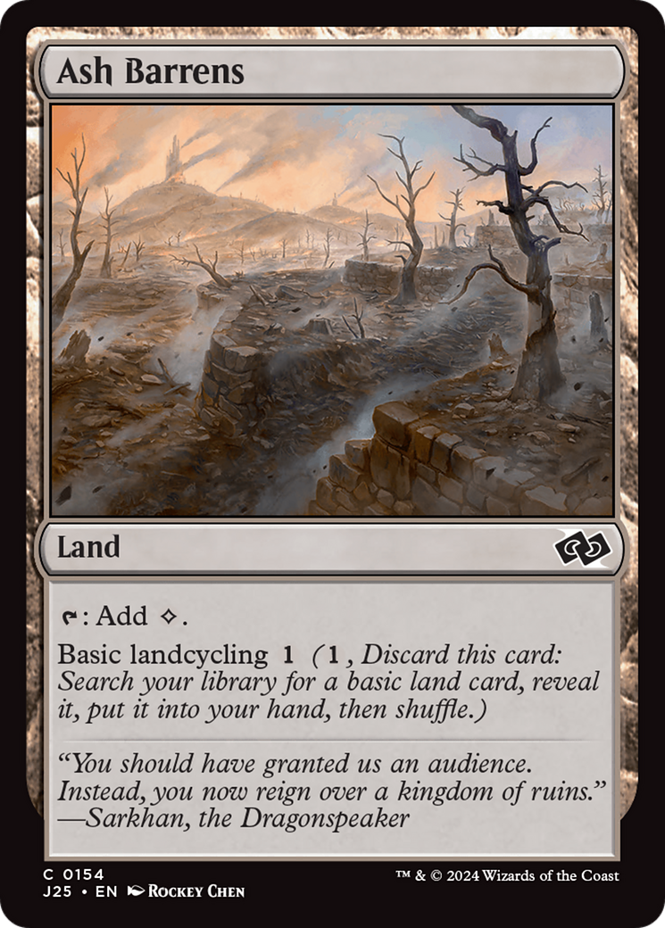 Ash Barrens [Foundations Jumpstart] | Tabernacle Games