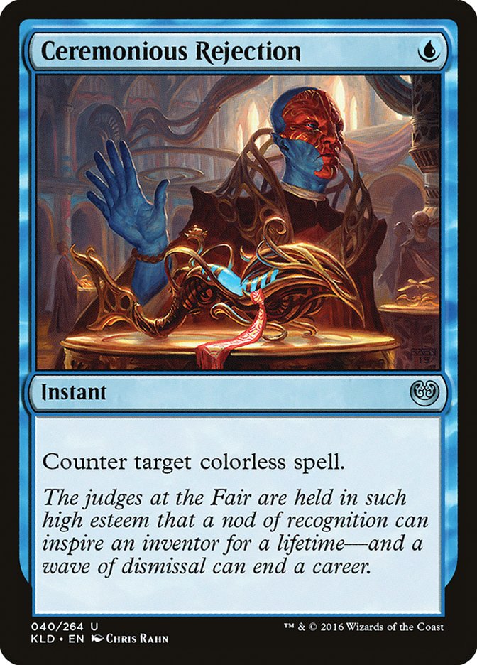 Ceremonious Rejection [Kaladesh] | Tabernacle Games