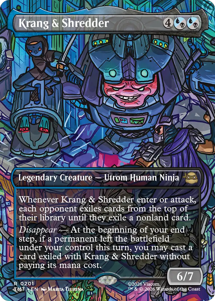 Krang & Shredder (Borderless) [Teenage Mutant Ninja Turtles] | Tabernacle Games