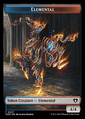 Eldrazi // Elemental (0037) Double-Sided Token [Commander Masters Tokens] | Tabernacle Games