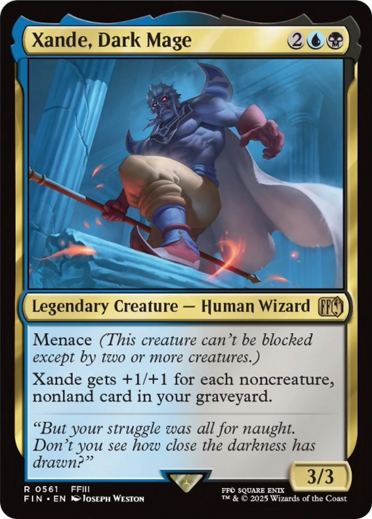 Xande, Dark Mage [FINAL FANTASY] | Tabernacle Games