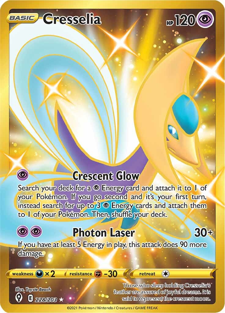 Cresselia (228/203) [Sword & Shield: Evolving Skies] | Tabernacle Games