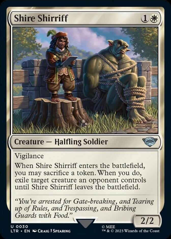 Shire Shirriff [The Lord of the Rings: Tales of Middle-Earth] | Tabernacle Games