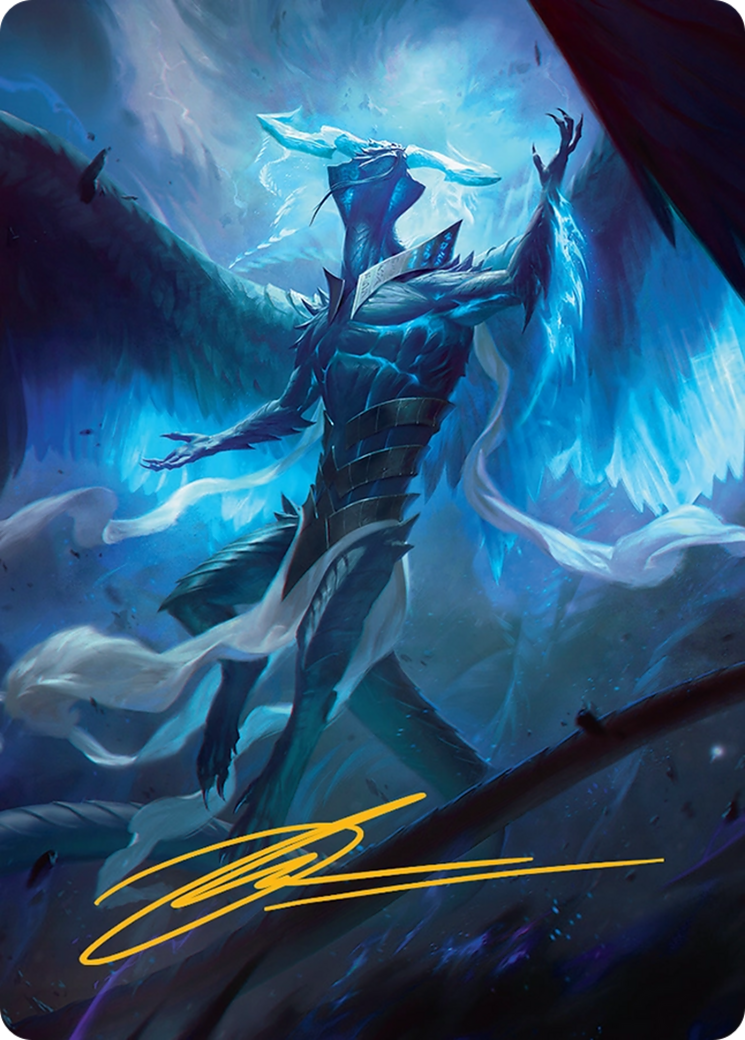 Ugin, Eye of the Storms Art Card (1/54) [Tarkir: Dragonstorm Art Series] | Tabernacle Games