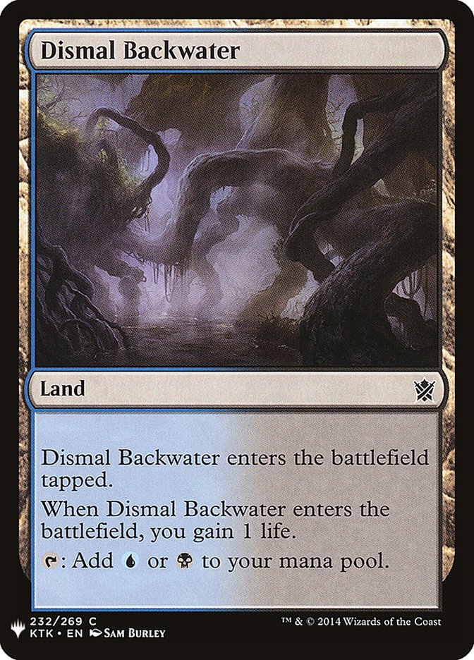 Dismal Backwater [Mystery Booster] | Tabernacle Games