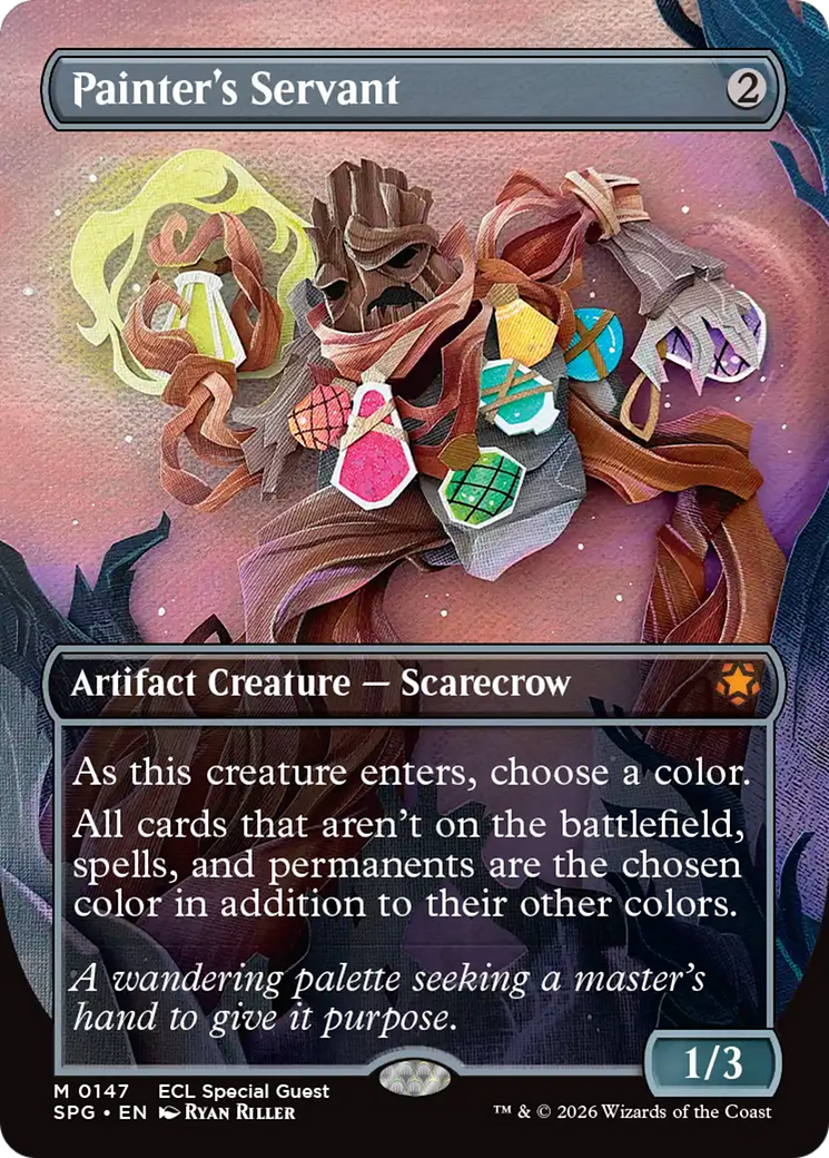 Painter's Servant (Borderless) [Lorwyn Eclipsed Special Guests] | Tabernacle Games