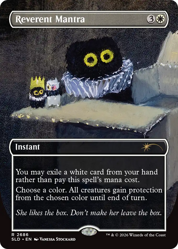 Reverent Mantra [Secret Lair Drop Series] | Tabernacle Games