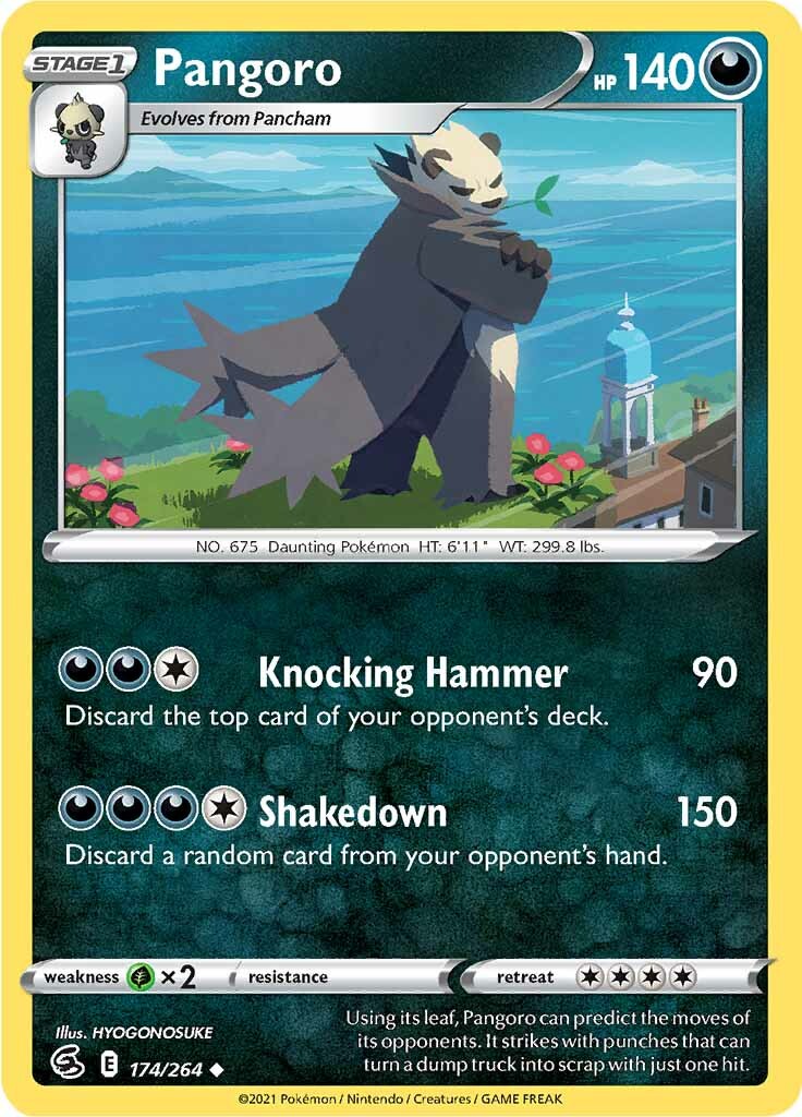 Pangoro (174/264) [Sword & Shield: Fusion Strike] | Tabernacle Games