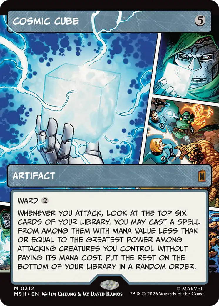 Cosmic Cube (Borderless) (0312) [Marvel Super Heroes] | Tabernacle Games
