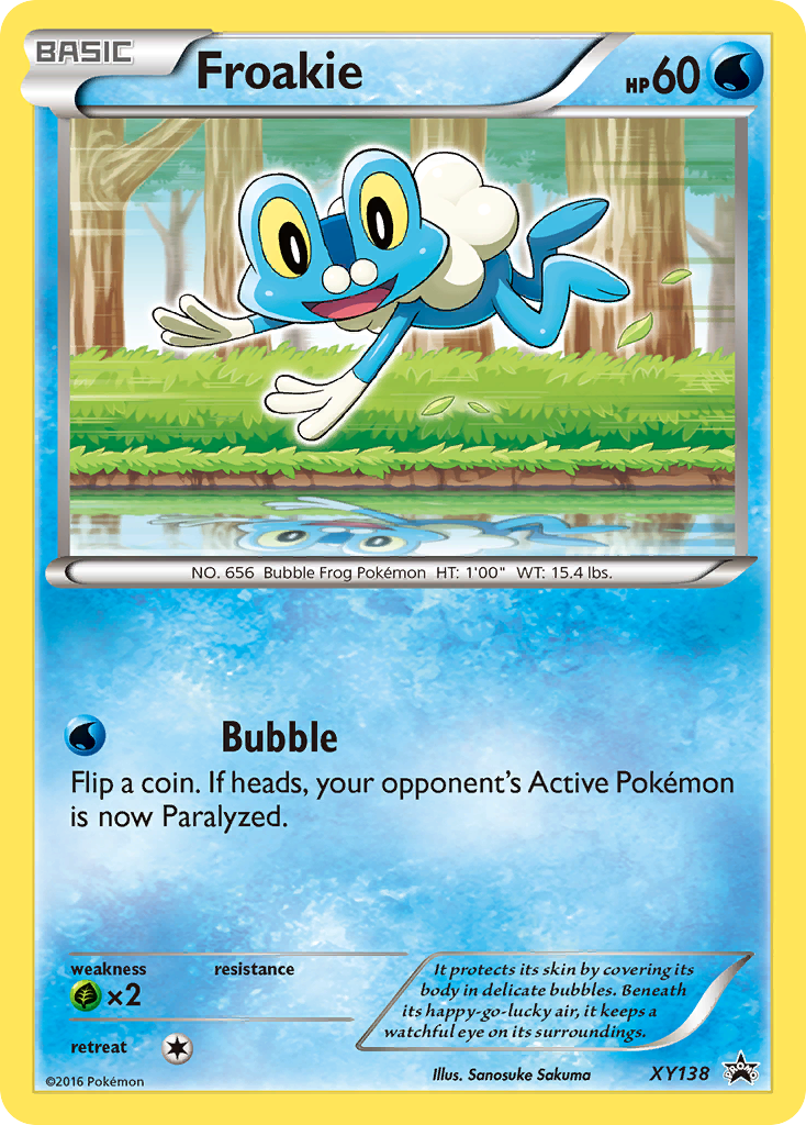 Froakie (XY138) [XY: Black Star Promos] | Tabernacle Games