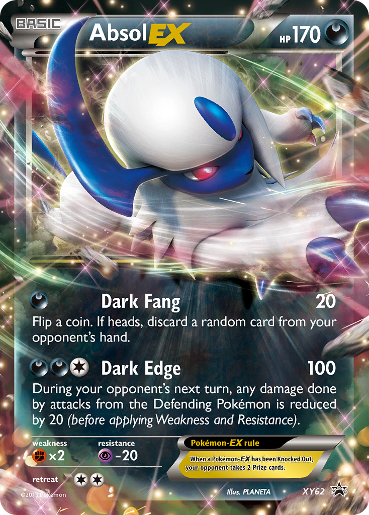 Absol EX (XY62) [XY: Black Star Promos] | Tabernacle Games