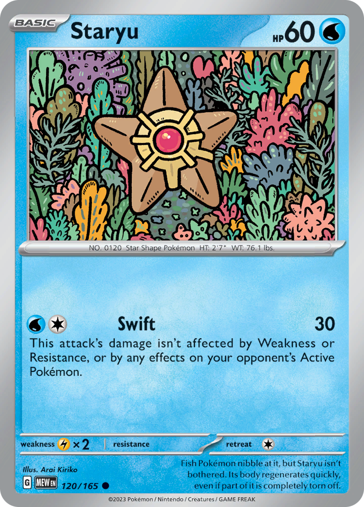 Staryu (120/165) [Scarlet & Violet: 151] | Tabernacle Games