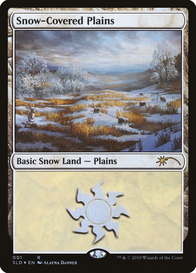 Snow-Covered Plains (001) [Secret Lair Drop Series] | Tabernacle Games