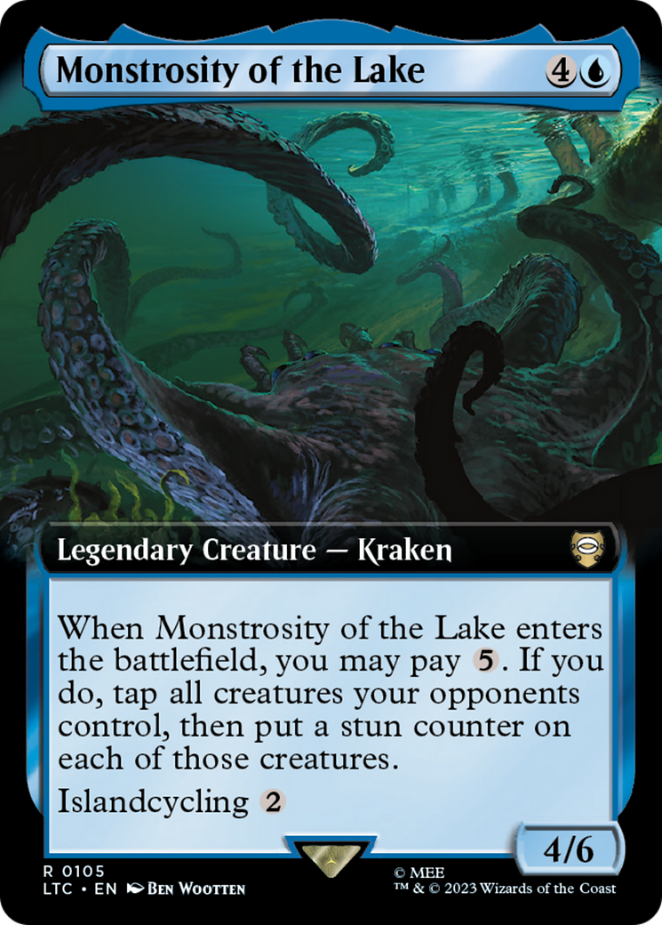 Monstrosity of the Lake (Extended Art) [The Lord of the Rings: Tales of Middle-Earth Commander] | Tabernacle Games