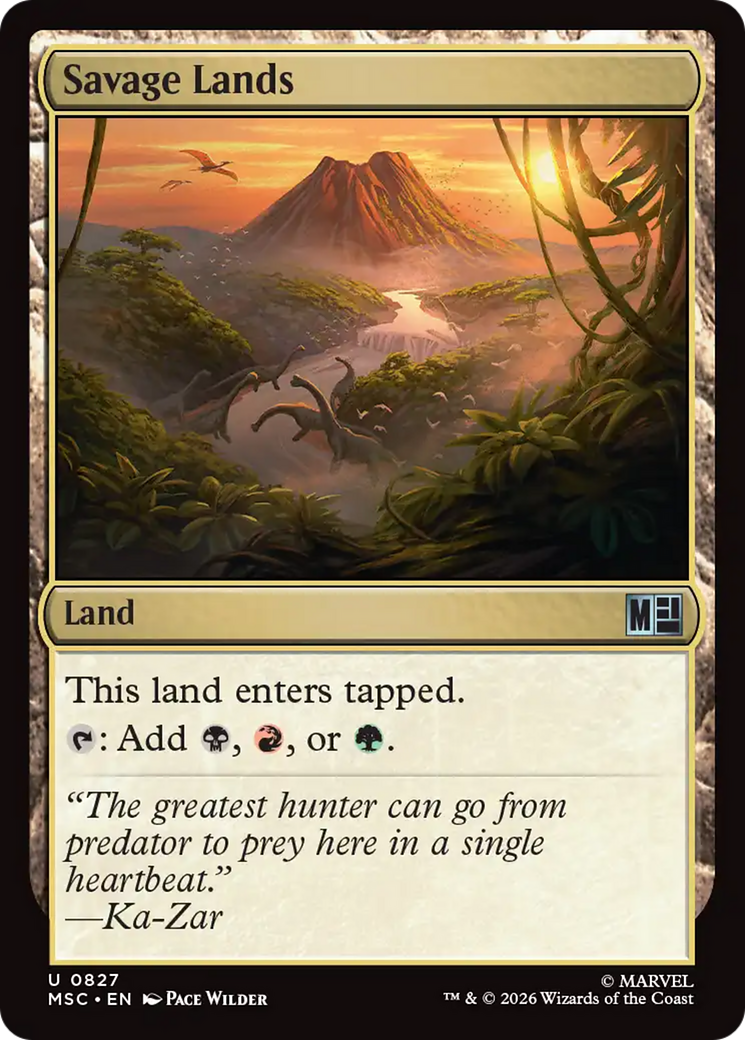 Savage Lands [Marvel Super Heroes Commander] | Tabernacle Games