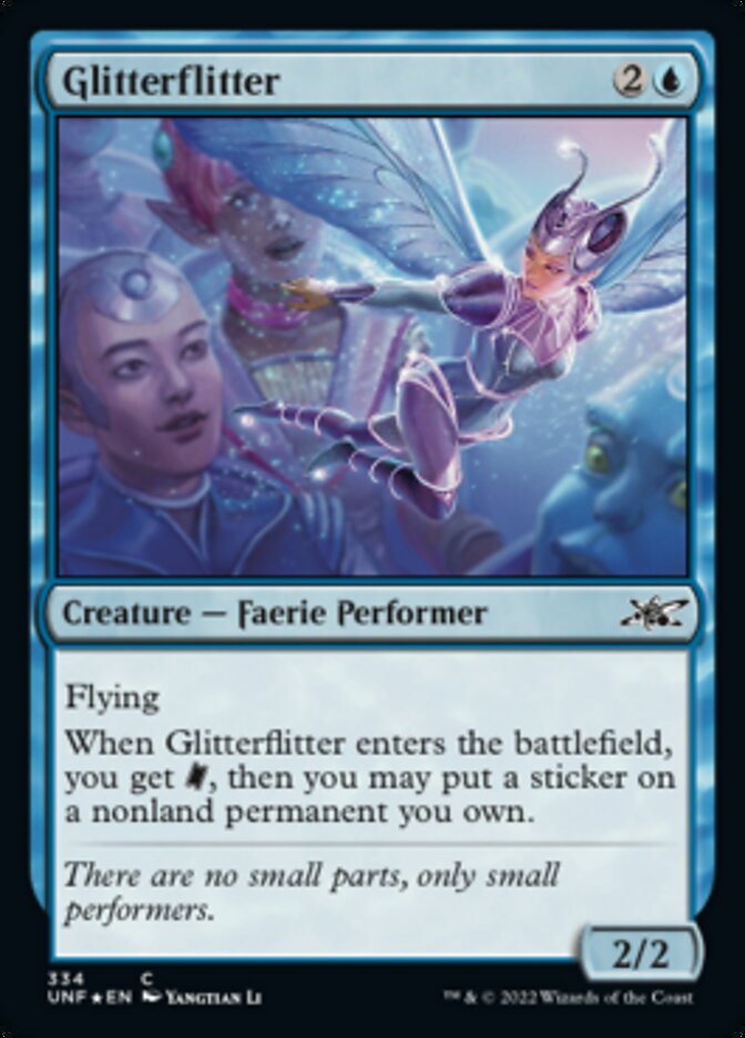 Glitterflitter (Galaxy Foil) [Unfinity] | Tabernacle Games