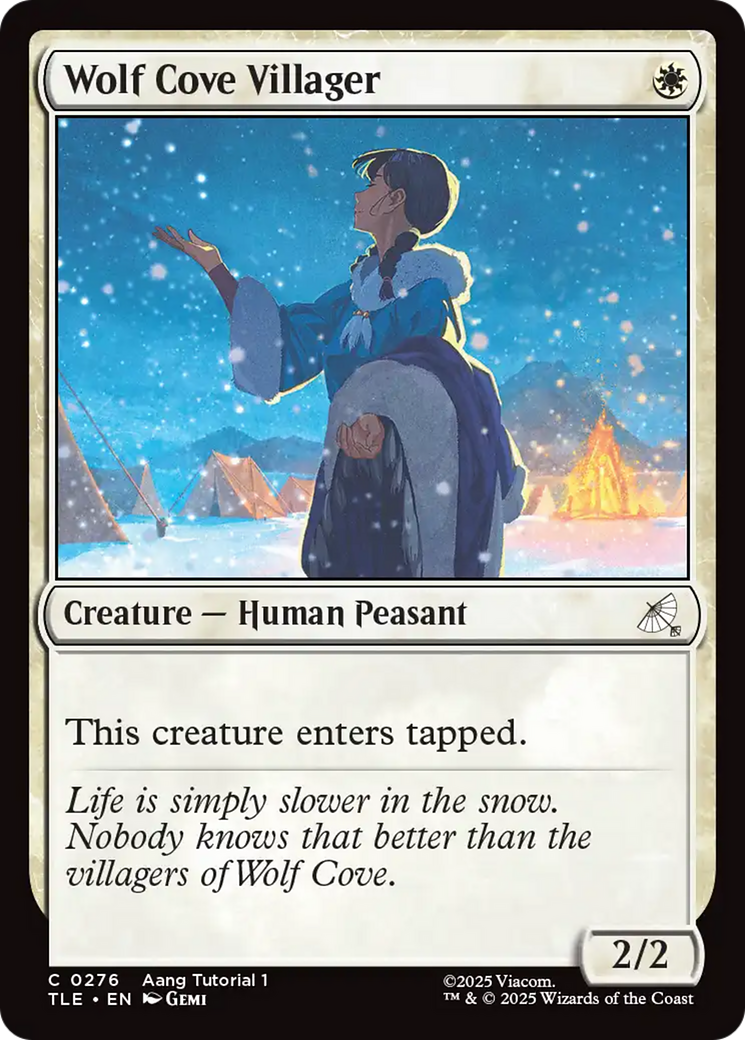 Wolf Cove Villager (0276) [Avatar: The Last Airbender: Eternal-Legal] | Tabernacle Games