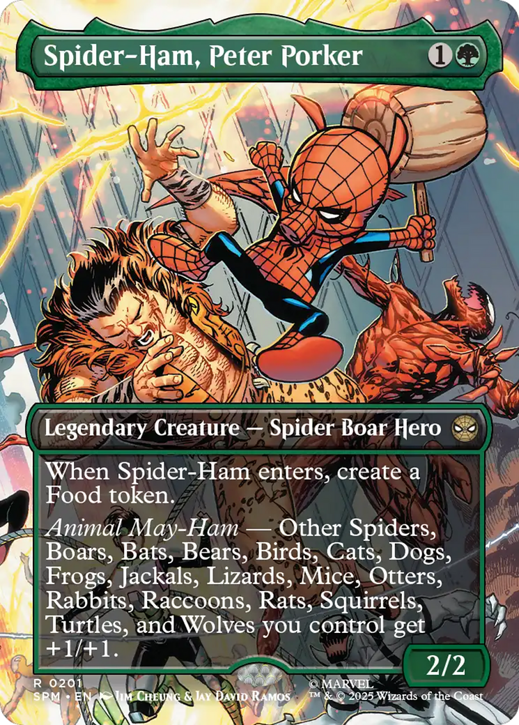 Spider-Ham, Peter Porker (Borderless) [Marvel's Spider-Man] | Tabernacle Games