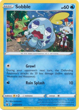 Sobble (SWSH073) [Sword & Shield: Black Star Promos] | Tabernacle Games