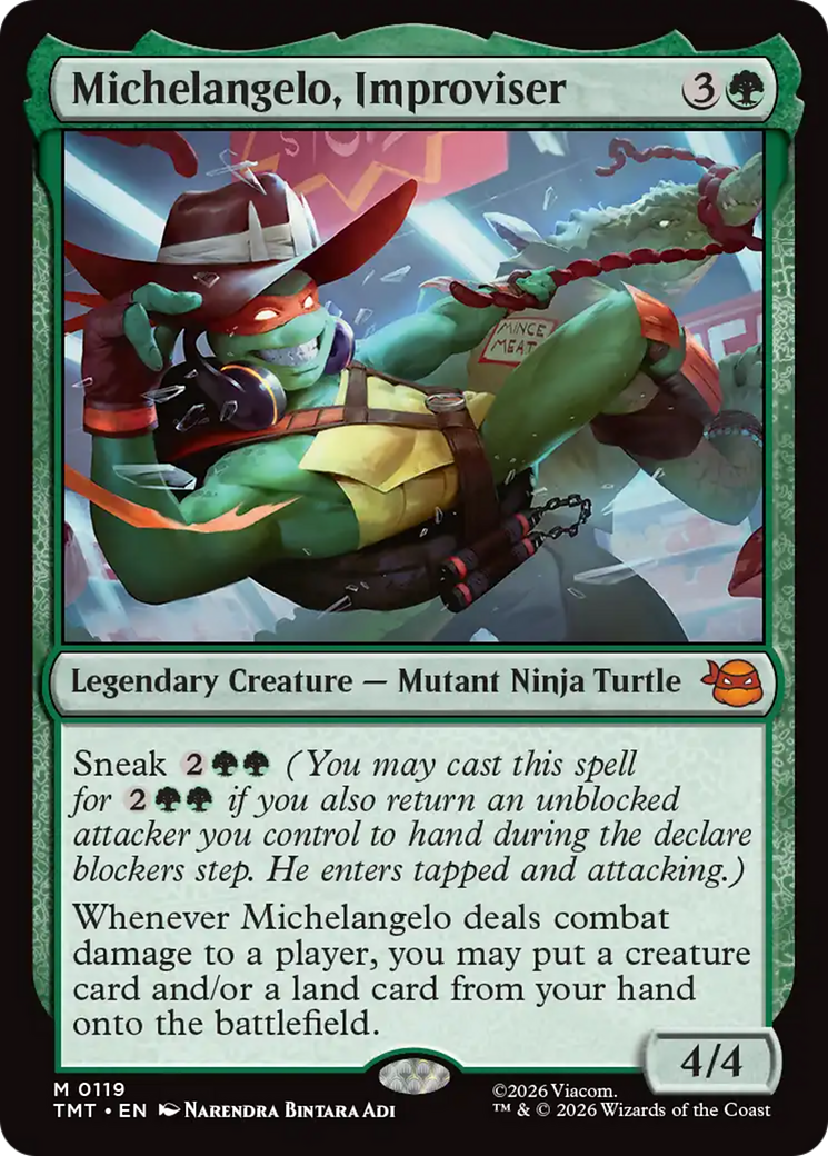 Michelangelo, Improviser [Teenage Mutant Ninja Turtles] | Tabernacle Games