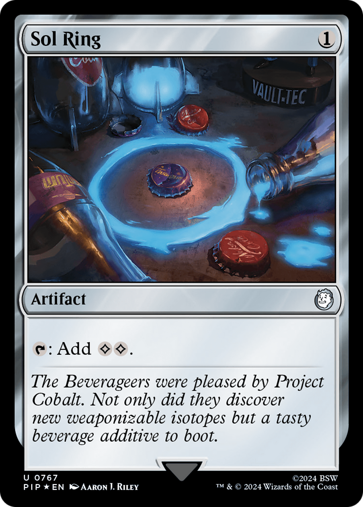 Sol Ring (Surge Foil) [Fallout] | Tabernacle Games