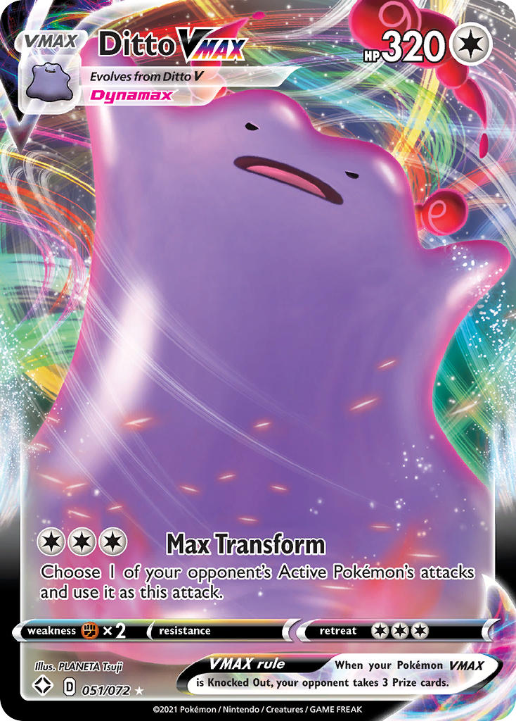 Ditto VMAX (051/072) [Sword & Shield: Shining Fates] | Tabernacle Games