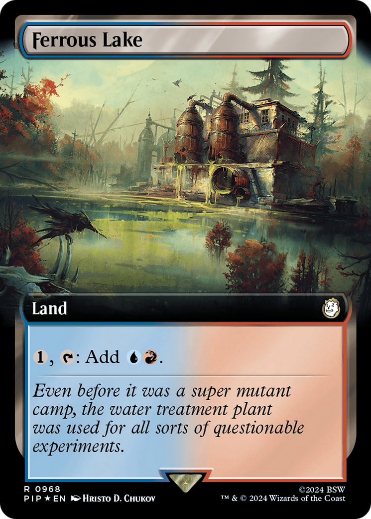 Ferrous Lake (Extended Art) (Surge Foil) [Fallout] | Tabernacle Games