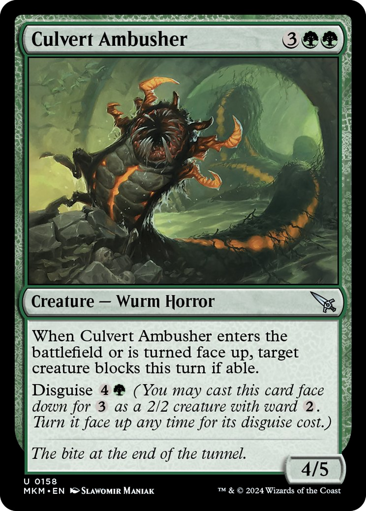 Culvert Ambusher [Murders at Karlov Manor] | Tabernacle Games